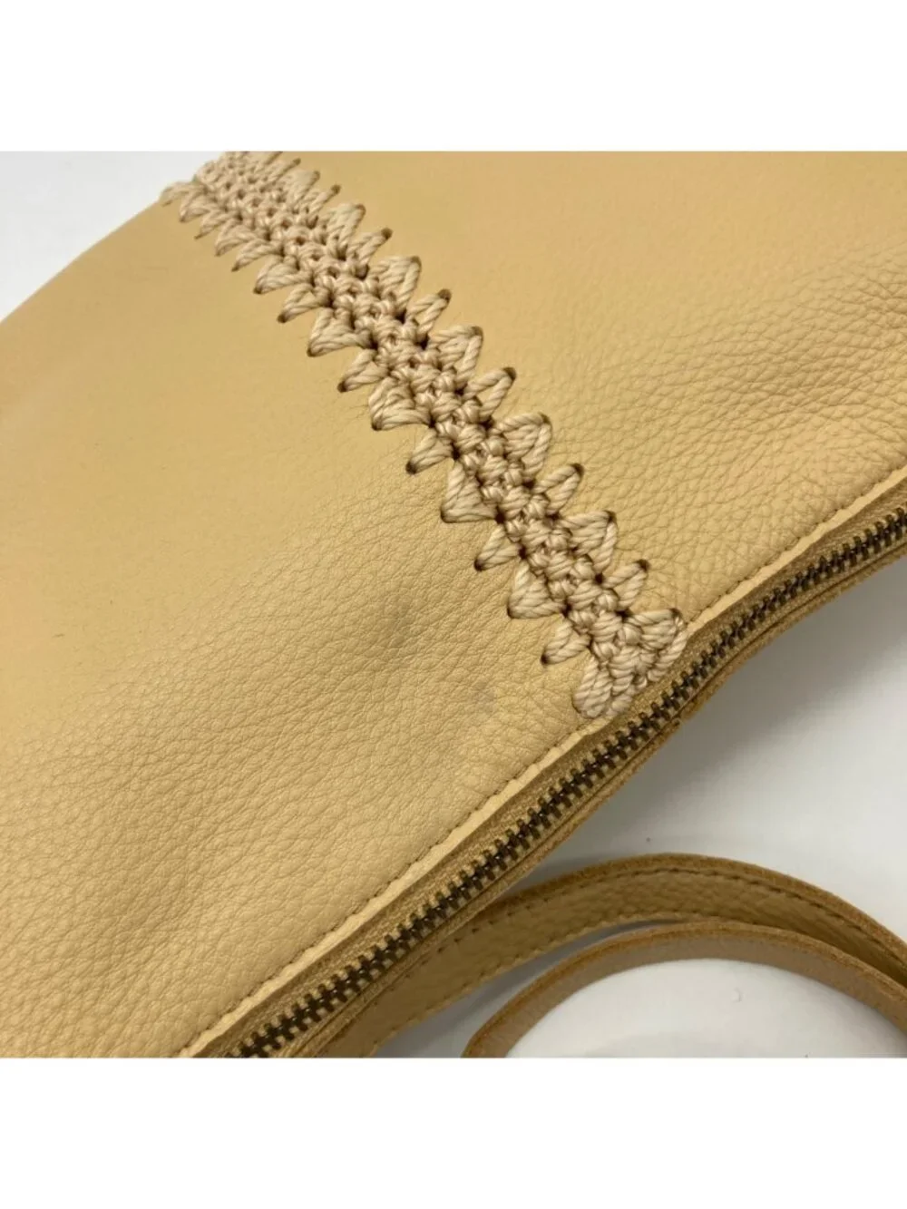 The Sak Silverlake Buttercup Leather Crescent Crossbody
